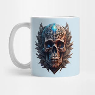 tribal skull #2 Mug